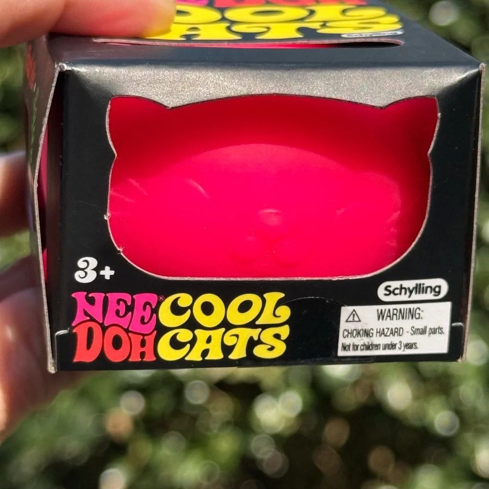 Nee Doh Cool Cats - Pink TikTok favorite